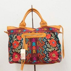 JOHNNY WAS OVERNIGHT HANDBAG